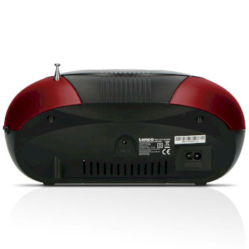 SCD-37 USB RED Scd-37 usb rood draagbare fm-radio cd- en usb-speler rood Product foto